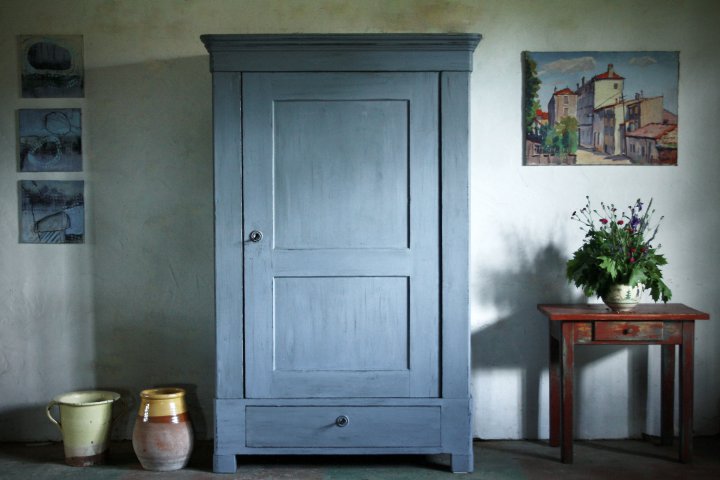 Eintüriger Kleiderschrank aus Norddeutschland