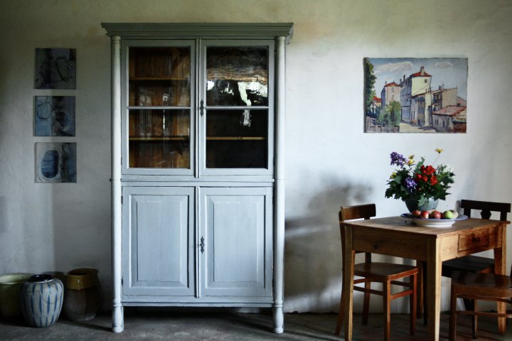 Vitrinenschrank aus der Gründertzeit